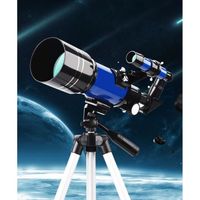Télescope astronomique Ultra HD professionnel à grande ouverture avec trépied 70mm réfracteur Vision nocturne observation de la lune