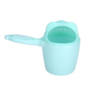SHAMPOING Tasse De Shampooing Coupe De Shampoing Pour Bébé Cute Kid Wash Hair Bathing Flusher Protection Eye (Vert)