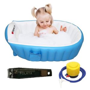 BEWAVE Baignoire pour b/éb/é Support de Bain pour b/éb/é Pliant portatif pour b/éb/é avec Coussin pour 0-6 Mois Baignoire pour b/éb/é Pliante