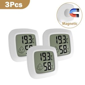 MESURE THERMIQUE Mini thermomètre et hygromètre numérique LCD,mesur