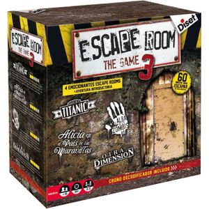 JEU SOCIÉTÉ - PLATEAU Escape Room The Game 3, Jeu De Société Adulte À Pa