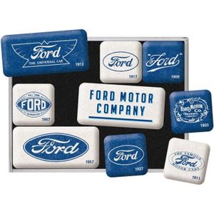 AIMANTS - MAGNETS Aimants Rétro Pour Frigo, Ford Logo Evolution – Id
