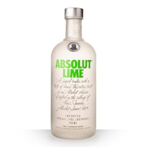 VODKA Vodka Absolut Lime (Citron Vert) 70cl