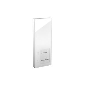 INTERPHONE - VISIOPHONE Door Line Slim 150700 Interphone Blanc 220 x 85 x 21 mm