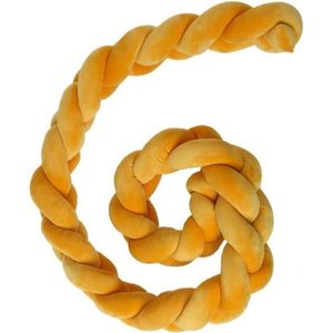 Tresse De Lit Jaune Moutarde Cdiscount