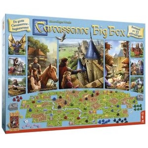 JEU SOCIÉTÉ - PLATEAU 999 Games jeu de société Carcassonne Big Box 3 (NL