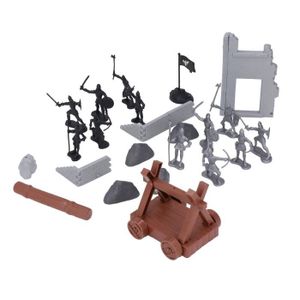 FIGURINE - PERSONNAGE Cikonielf jouets de figurines de soldat Kit de jou