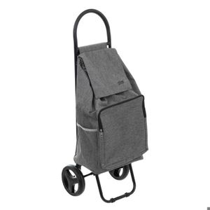 Chariot De Courses Pliable En.casa - 36L, 30kg, Imperméable | Sac Amovible, Transport Facile