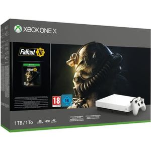 CONSOLE XBOX ONE Xbox One X 1 To Fallout 76 Edition limitée Robot W