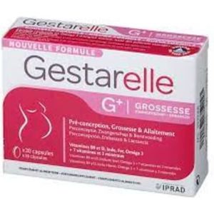COMPLÉMENT EN MINÉRAUX Gestarelle G+ Pré-Conception Grossesse Allaitement