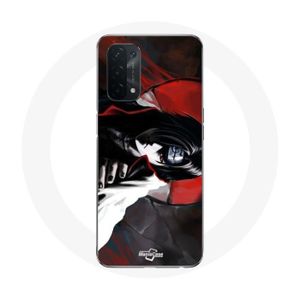 COQUE - BUMPER Coque pour Oppo A74 5G Itachi Uchiwa Naruto Manga 