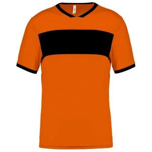 MAILLOT DE FOOTBALL - T-SHIRT DE FOOTBALL - POLO DE FOOTBALL Maillot de football enfant - PA4001 - orange et no