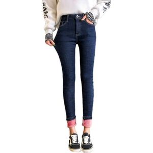 Zhizhuo Femmes Jeggings Thermique En Polaire Doublee Denim Jeggings Taille Haute Stretch Femmes Skinny Jeans Pantalon Pour Automne Printemps Vetements Jeans Smartcodegroup Com