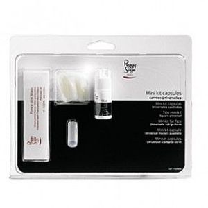 FAUX ONGLES Faux ongles - PEGGY SAGE - Mini kit capsules universelles carrees - Blanc