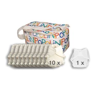 Lot de 2 rouleaux de mousseline lavables r/éutilisables.