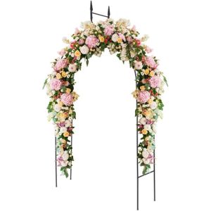 Arc de rose roses vigne roses pilier Tuteur pergola jardin arcade avec porte 