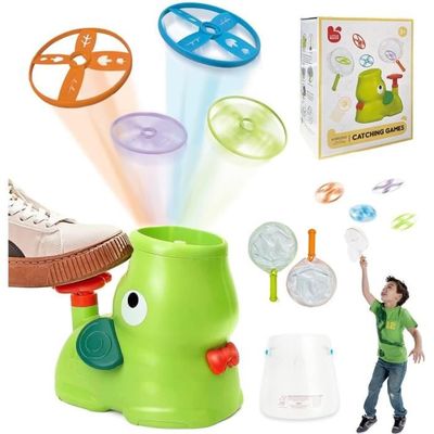 ZHITENG Lot de 2 jouets d'avion, en polystyrène avec pistolet, pour enfants, garçons et filles de 3 à 12 ans, jeux d'extérieur