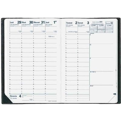 KAICN Agenda journalier – Planificateur horaire non daté avec liste de  taches, repas, notes 25,4 x 7,7 cm, couverture rigide en 187 - Cdiscount  Beaux-Arts et Loisirs créatifs