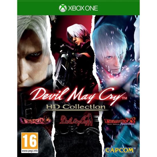 Jeu - Xbox One - Devil May Cry HD Collection - Action - Remastered - Capcom