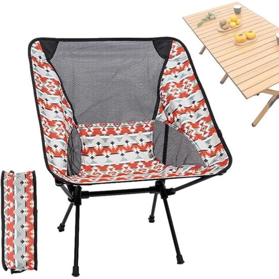 Night Cat – La Chaise Pliante Ultra-légère (1 Kg) Qui Vous Suit Partout, Jusqu’à 150 Kg