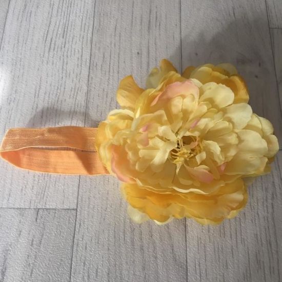 Jaune Orange Bandeaux Cheveux Bebe Enfant Grosse Fleur Achat Vente Bandeau Serre Tete Jaune Orange Bandeaux Cdiscount