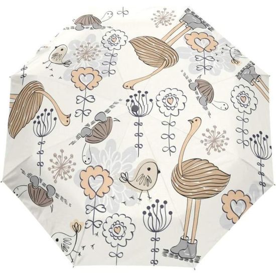 Parapluie Pliant Licorne Enfant – Coupe-Vent Ultra Résistant, Ouverture Manuelle Sécurisée, Motif Magique Licorne Pour Filles – Parapluie Cloche Long Enfant Cool Et Solide