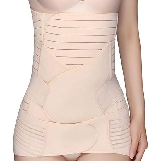 Ceinture Gainante Maternité Confort KEWUF 1 PCS En Une Pièce Ceinture Post Accouchement, Récupération Ceinture Ventre Plat Respirante