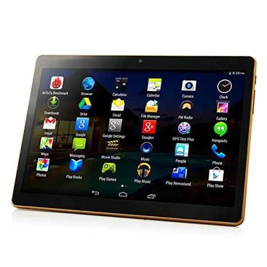 Tablette PC Android Dual SIM Appel 3G GPS Bluetooth 10,1 pouces 2560 *