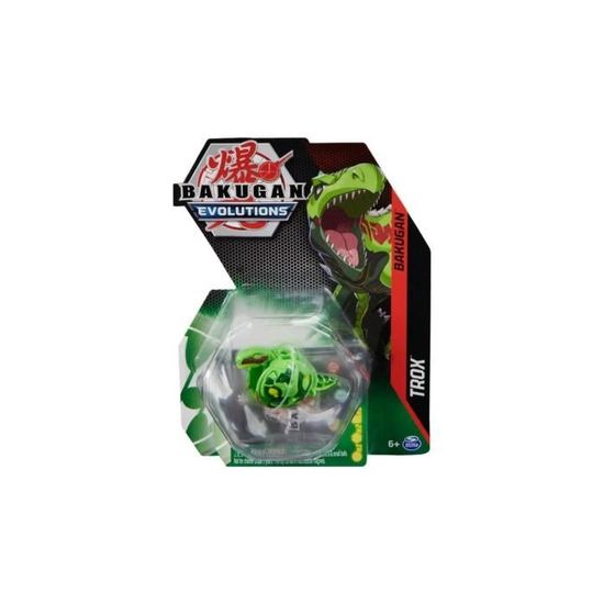 Coffret Bakugan Pack Trox Boule Verte Figurine Set Evolutions Serie 4 1 Carte Tigre