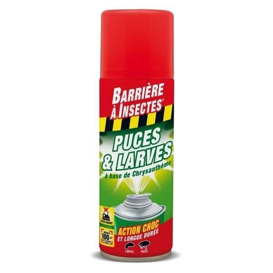 BARRIERE A INSECTES Anti-nuisible BARPUCE200N Puces et Larves - 200 mL