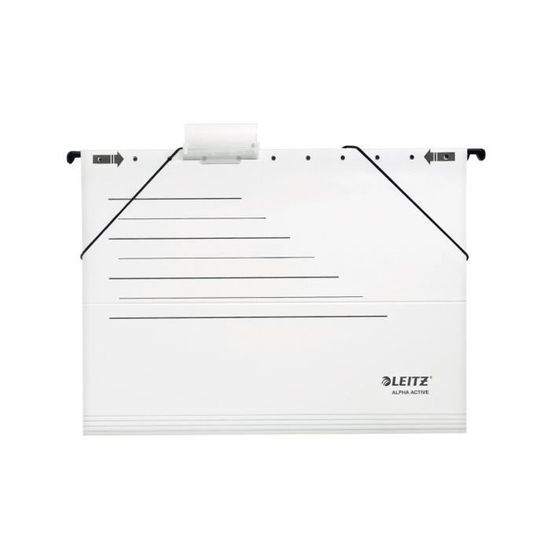 Dossiers Suspendus Esselte-Leitz Alpha Lot De 5 - Blanc, Format A4 (Import Allemagne)