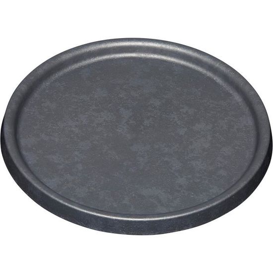 DEROMA Fioriera Rettangolare Con Riserva D'acqua - Trio Enjoy, 50x16x22 Cm, 28,8 L, Antracite, Resistente Al Gelo E UV