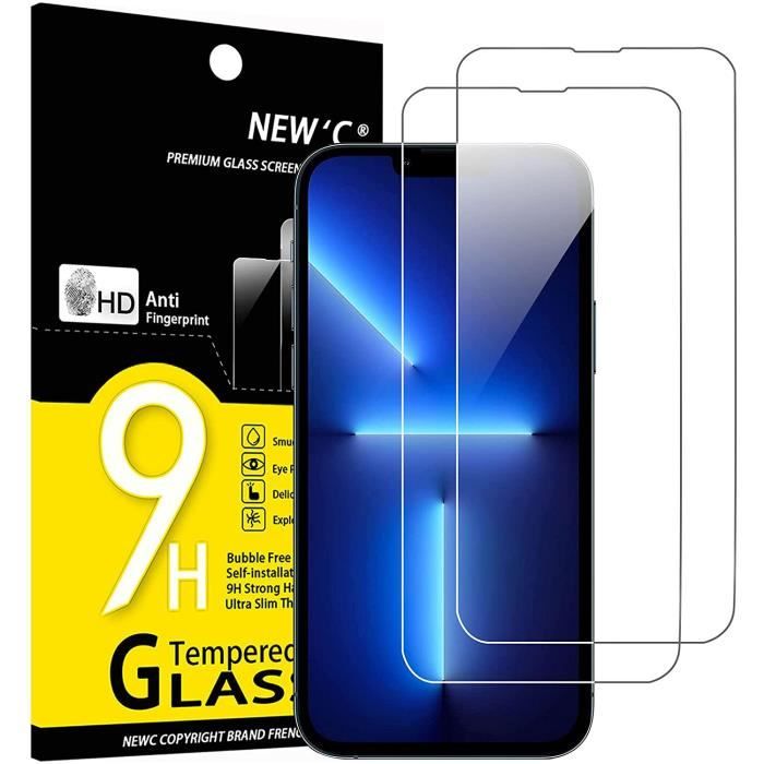 Lot de 3 Films de protection en verre trempé pour iPhone 13 Mini 