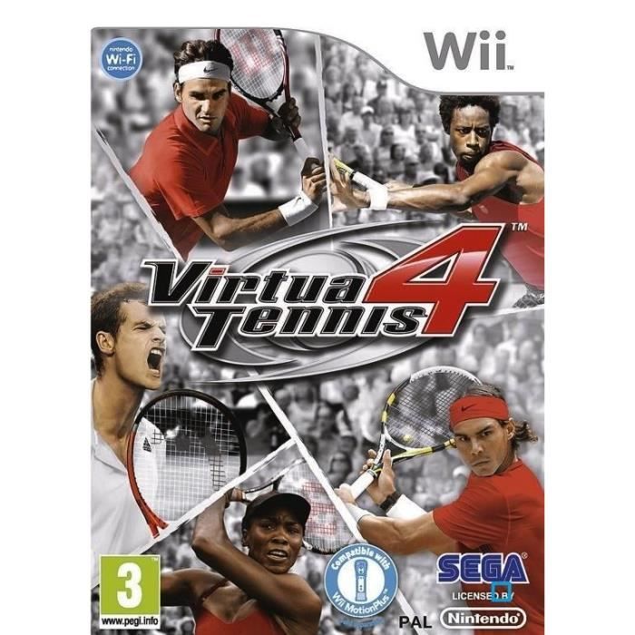 Virtua Tennis 4 Wii - vue 3