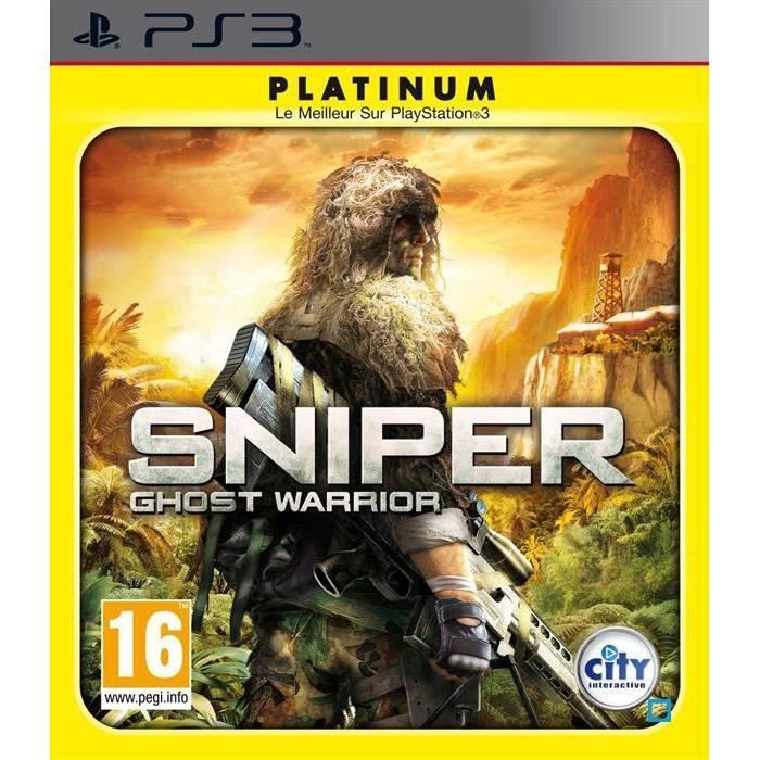 SNIPER GHOST WARRIOR PLATINUM / Jeu console PS3