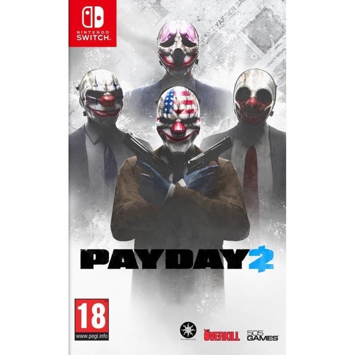 Payday 2 Jeu Switch