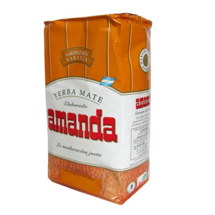 Yerba Mate Amanda orange 500g