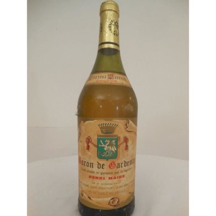 VDT henri maire baron de gardenay blanc années 80 - jura france