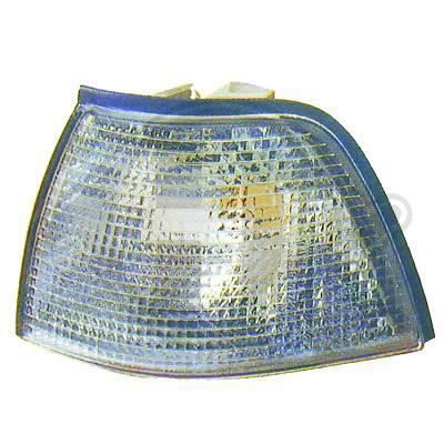 1213073 Clignotant gauche (cote conducteur) pour BMW Serie 3 Berline , Compact de type E36 de 1991 a 1999 , Look Origine.