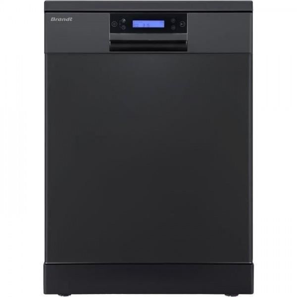 Lave-vaisselle BRANDT LVC144IB - 14 couverts - Induction - L60cm - 44 dB - Noir 88,000000