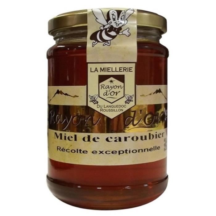 Miel de caroubier 350 gr
