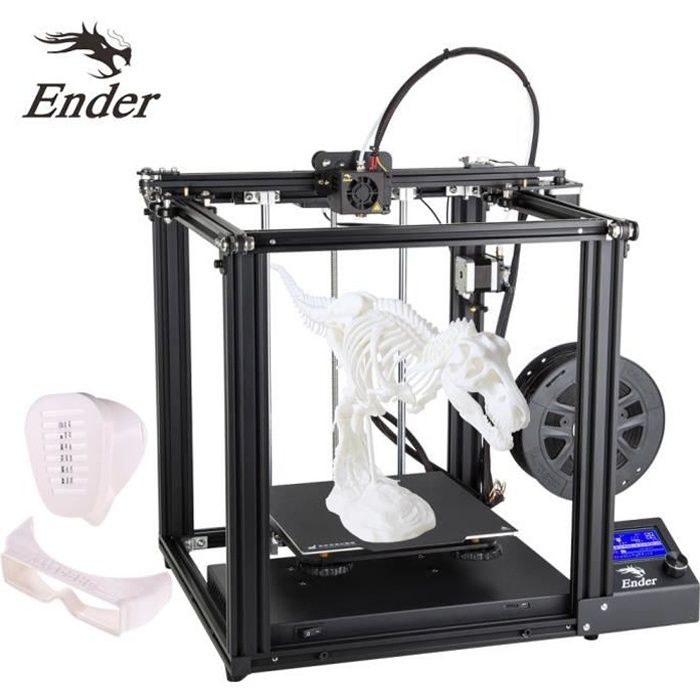 Creality 3D Ender-5 Kit de bricolage pour imprimante 3D haute précision Taille d'impression 220 * 220 * 300mm