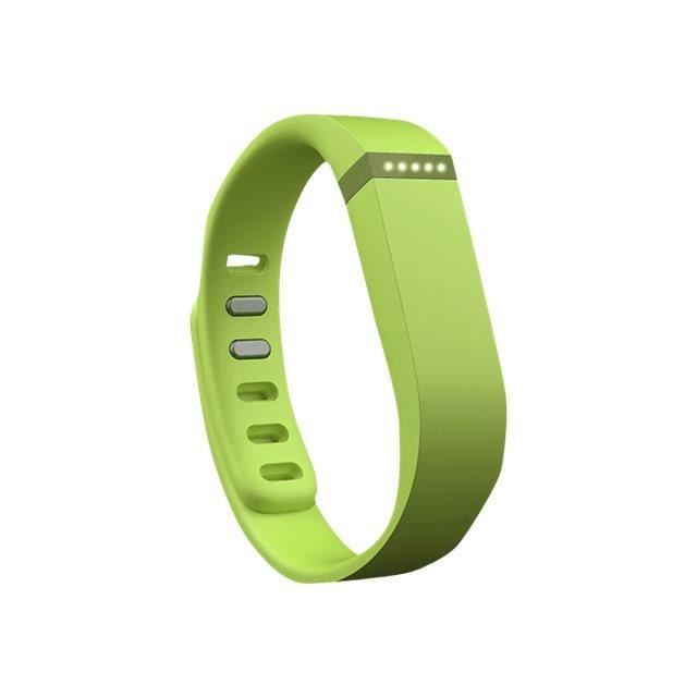 FITBIT FLEX Bracelet connecté pour la forme - Citron Vert - Taille S + L