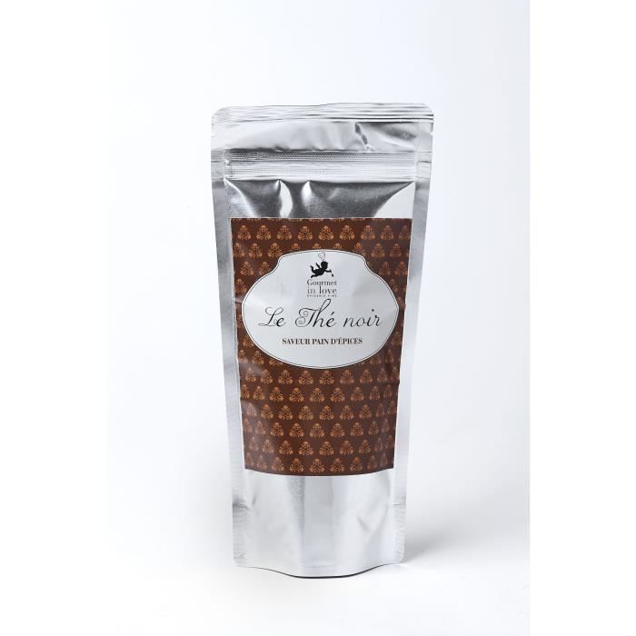 GOURMET IN LOVE Thé Saveur Pain d'épices Zip Pack - 75 g