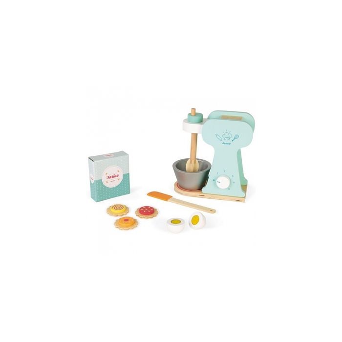 JANOD - Set du petit pâtissier (bois), 6 pièces - Dès 3 Ans