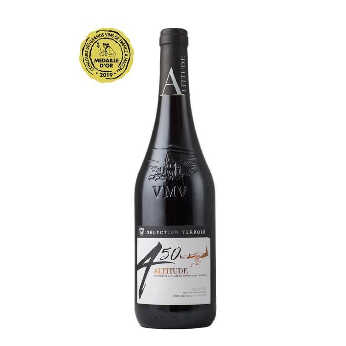 Lot de 6 Ventoux Altitude 450 Rouge 2017