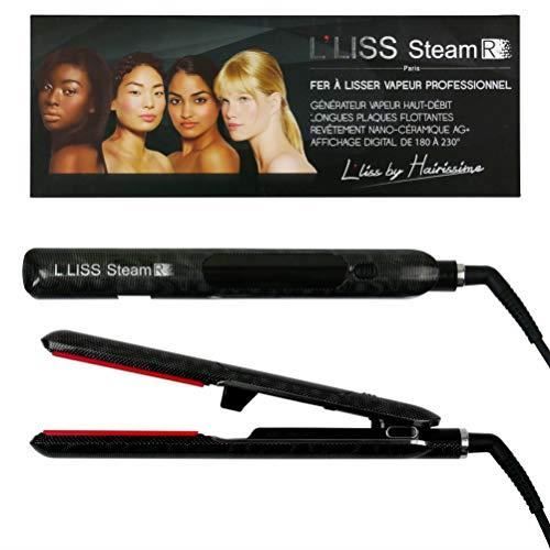 L’liss - Lisseur Vapeur Professionnel L’liss Steam R - Fer A Lisser Boucleur Cheveux 2 En 1- Plaques Flottantes 060256138805