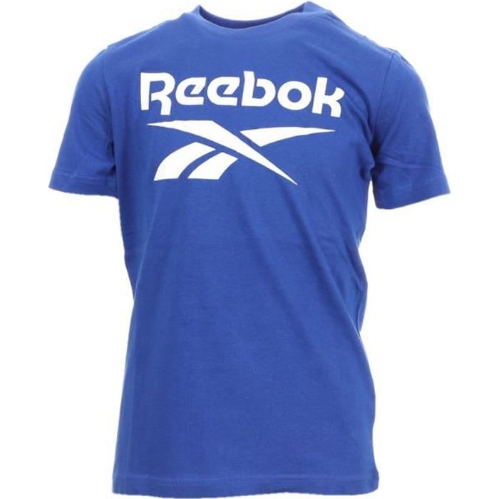 T-shirt Bleu Royal Garçon Reebok Vector