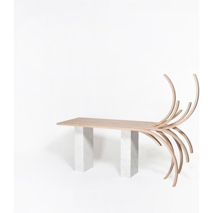-Bureau design-Chêne massif