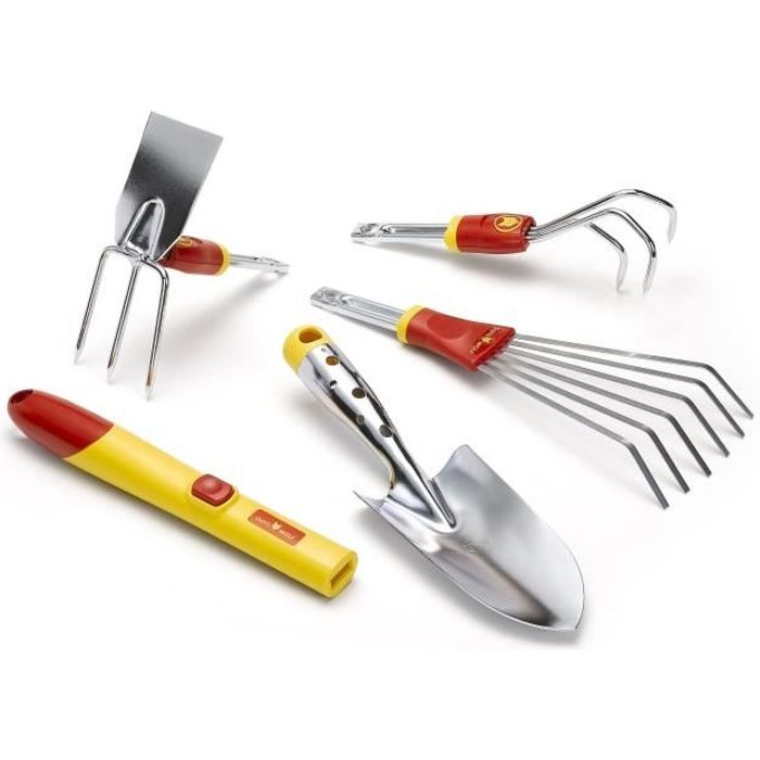 OUTILS WOLF Mini-set balcons et terrasses (LU-LAM-LDM-LJM-ZM30) BT51 Multistar